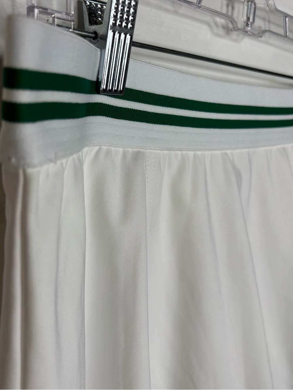 Tommy Bahama Everyday Active Skort White Green Stripe Waistband XL NWT UPF 50 - Picture 4 of 12